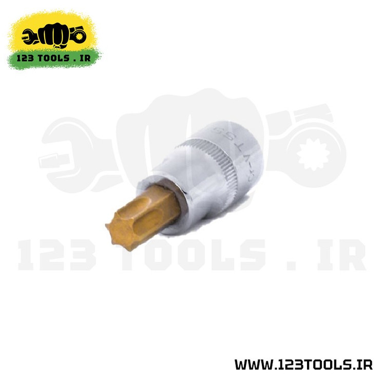 بکس ستاره ایی لایت ژاپن درایو 1/2 روکش تیتانیوم مدل TTX-1255 (انواع سایز)