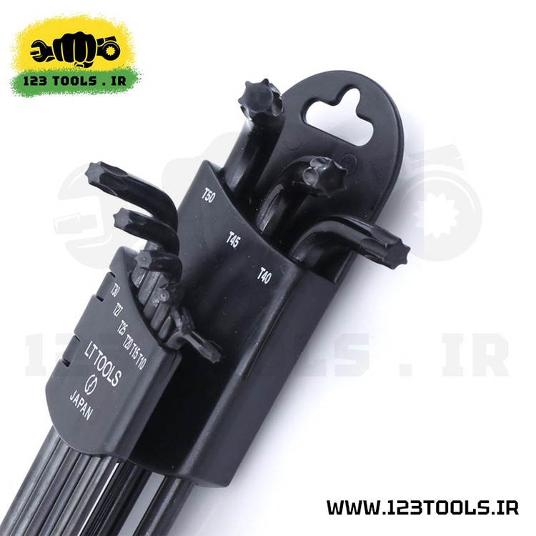 ست آلن کارتی ستاره ای بدون سوراخ لایت ژاپن خیلی بلند مدل TXS9 (مجموعه 9 عددی)