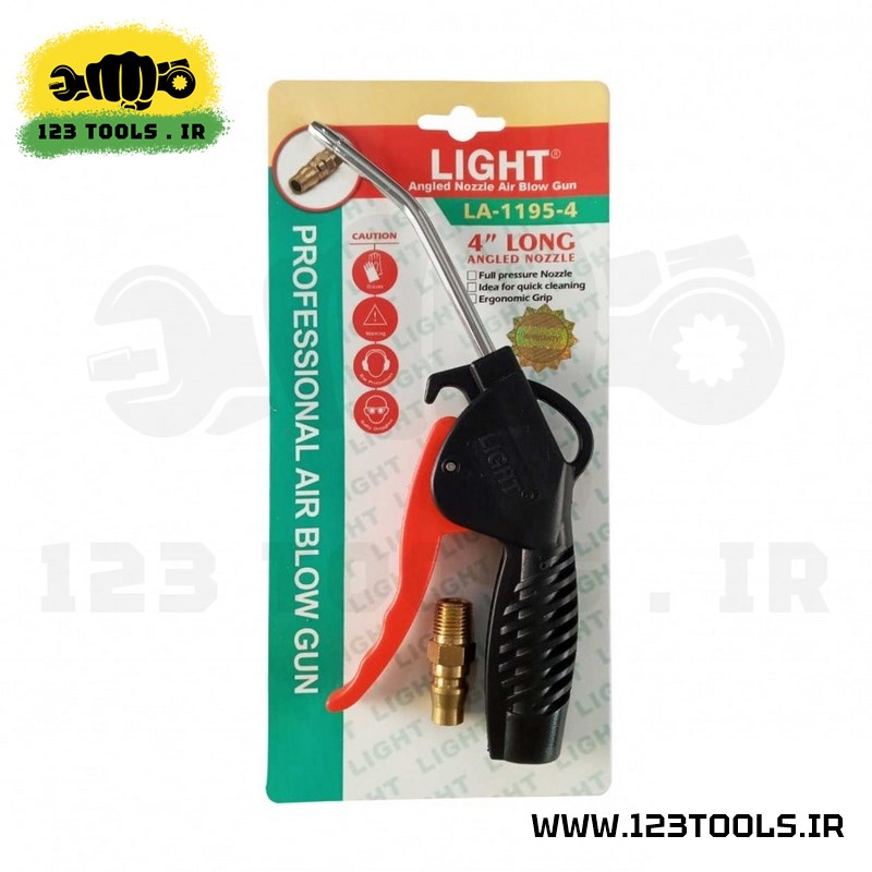 باد پاش لایت ژاپن 4 اینچ زاویه دار مدل LA-1195-4