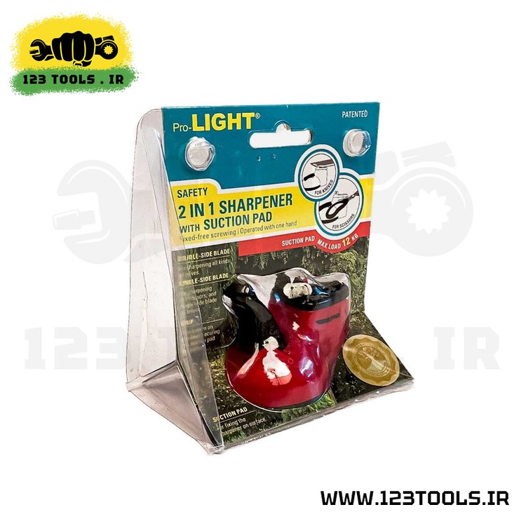 چاقو و قیچی تیز کن حرفه ای لایت ژاپن (2 در 1) مدل JH-016N